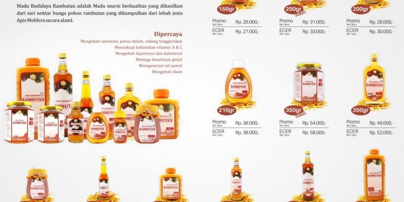 katalog madu wild bee